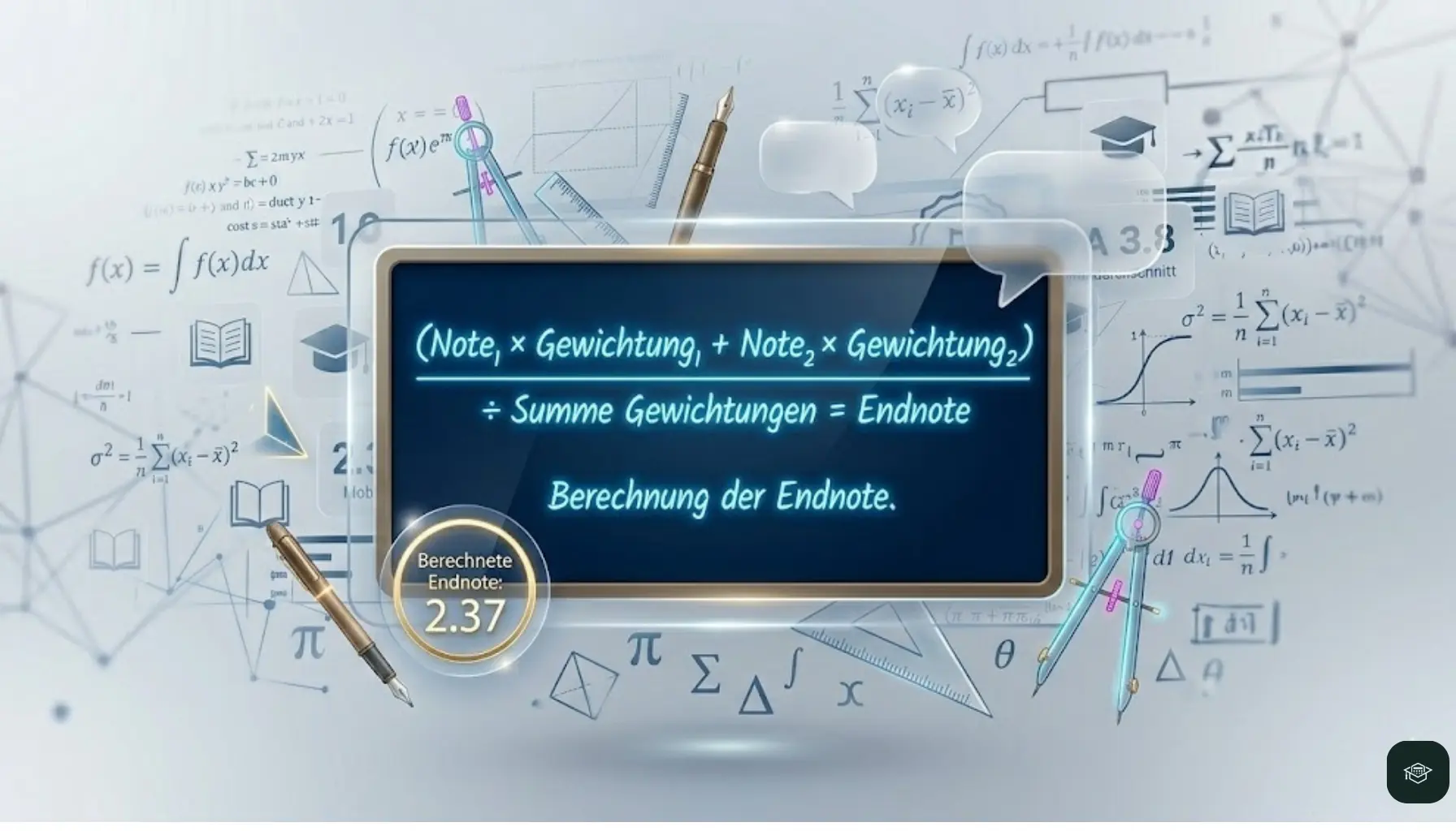 Notenrechner 6 Notenrechner Schweiz – Formel als Infografik